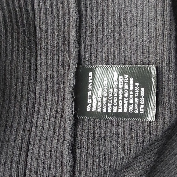 Worthington 2X crewneck pullover sweater black white edging stitch coquette girl - Picture 6 of 6